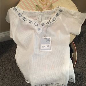 Girls Sz 10 Wheat NWT Cross Stitch ~ Sweet!